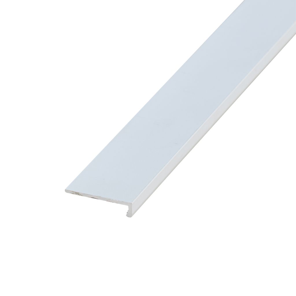 Co-pro hoekprofiel zelfklevend 4,5mm zilver