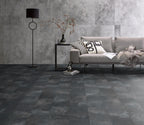 Expression Aqua donkergrijs sfeer