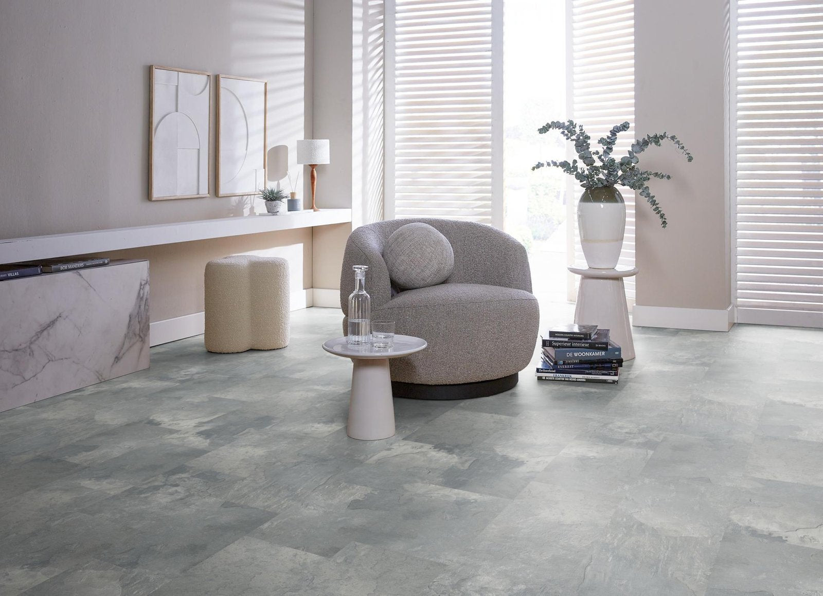 Expression Aqua middengrijs sfeer