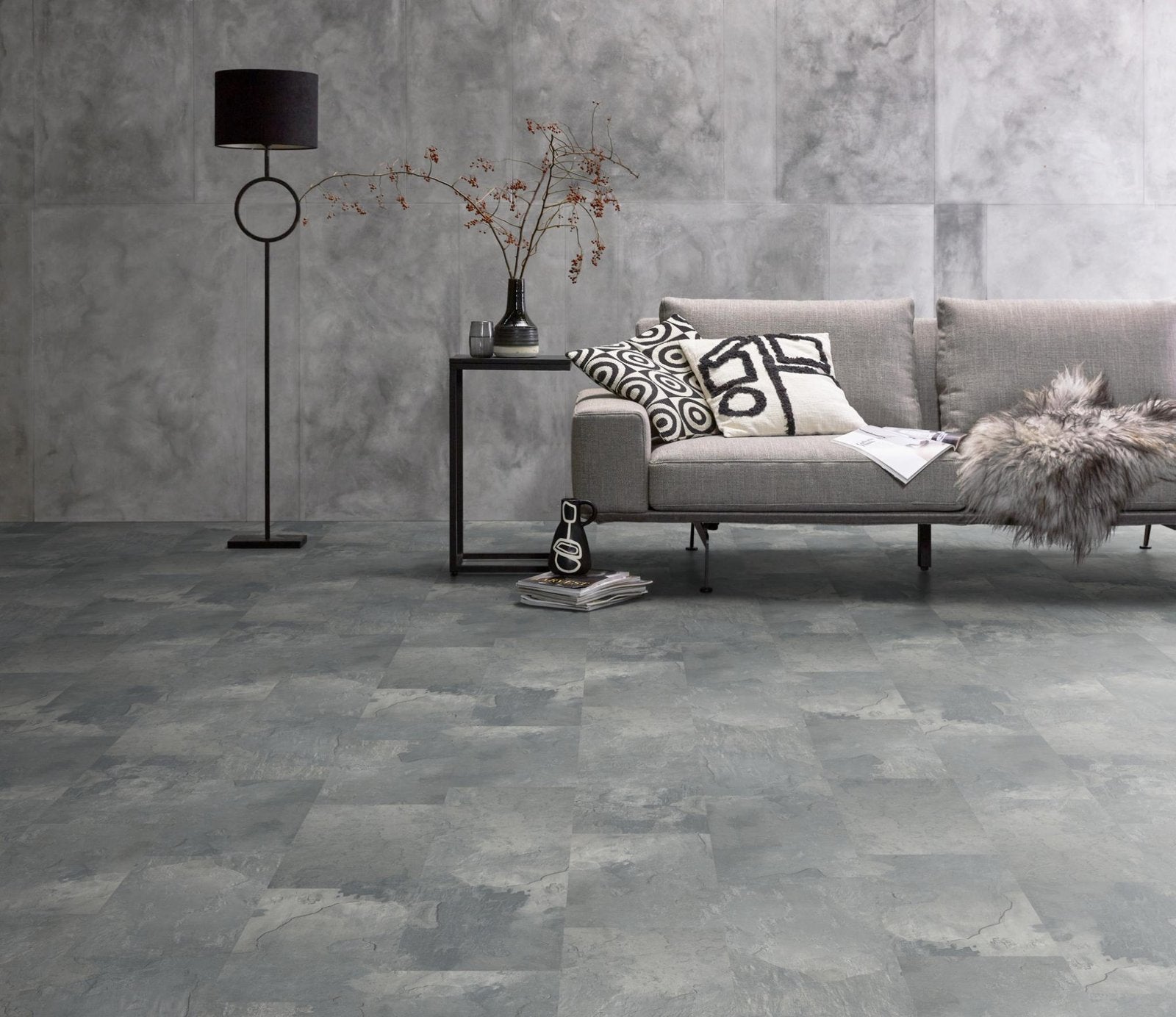 Expression Aqua middengrijs sfeer