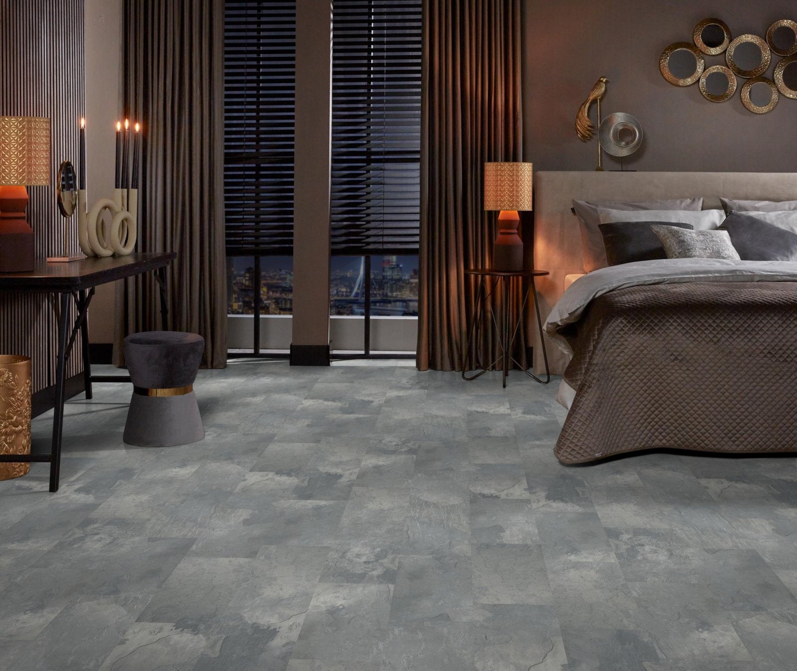 Expression Aqua middengrijs sfeer