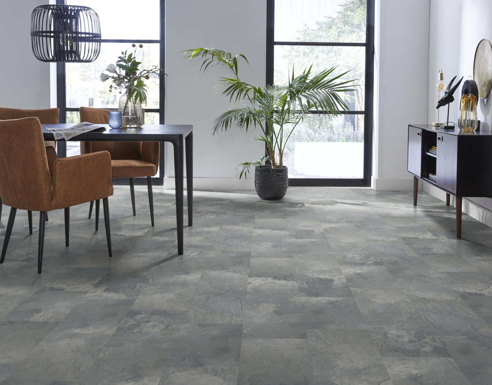 Expression Aqua middengrijs sfeer