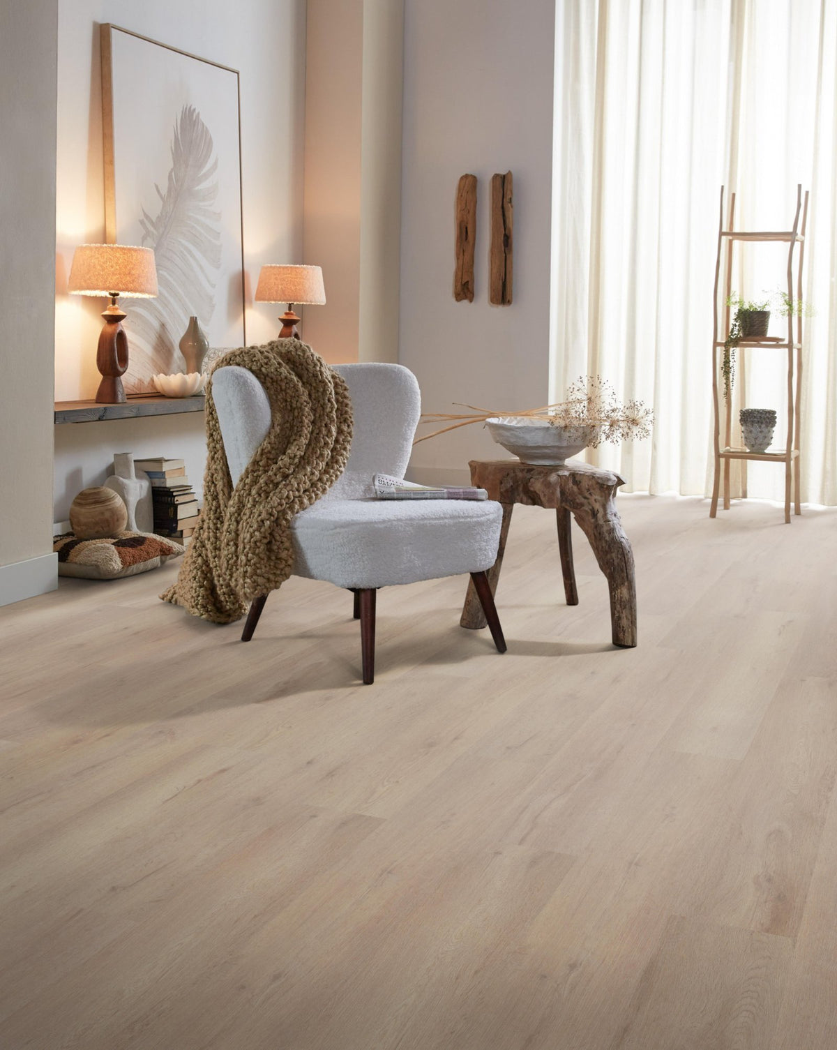 Livera lichtbeige eiken sfeer