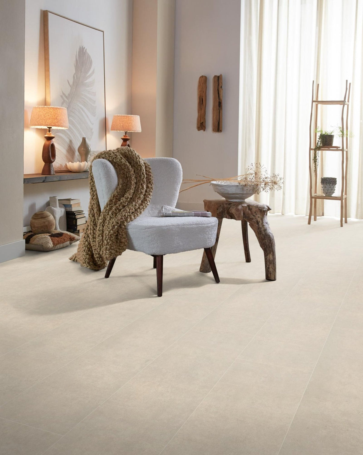 Detroit beton creme sfeer