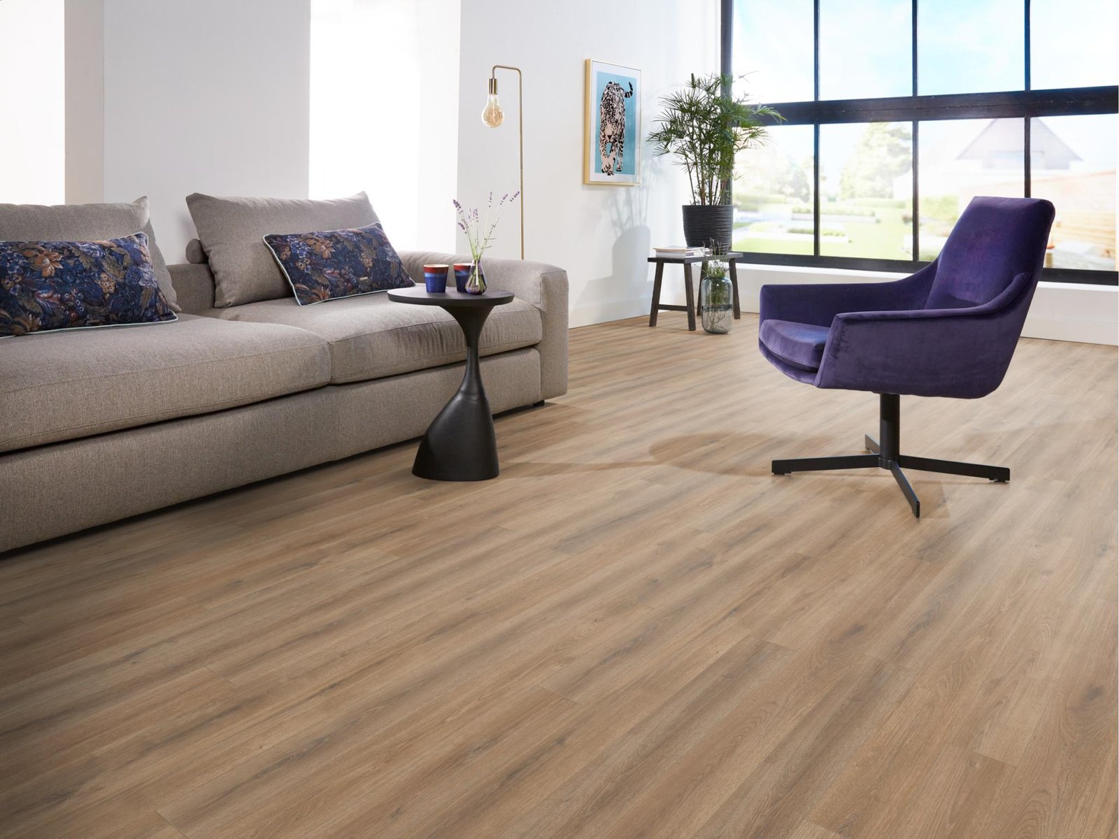 Sunny oak natuur eiken sfeer