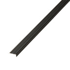 Co-pro hoekprofiel zelfklevend 10mm antraciet/zwart 270 cm