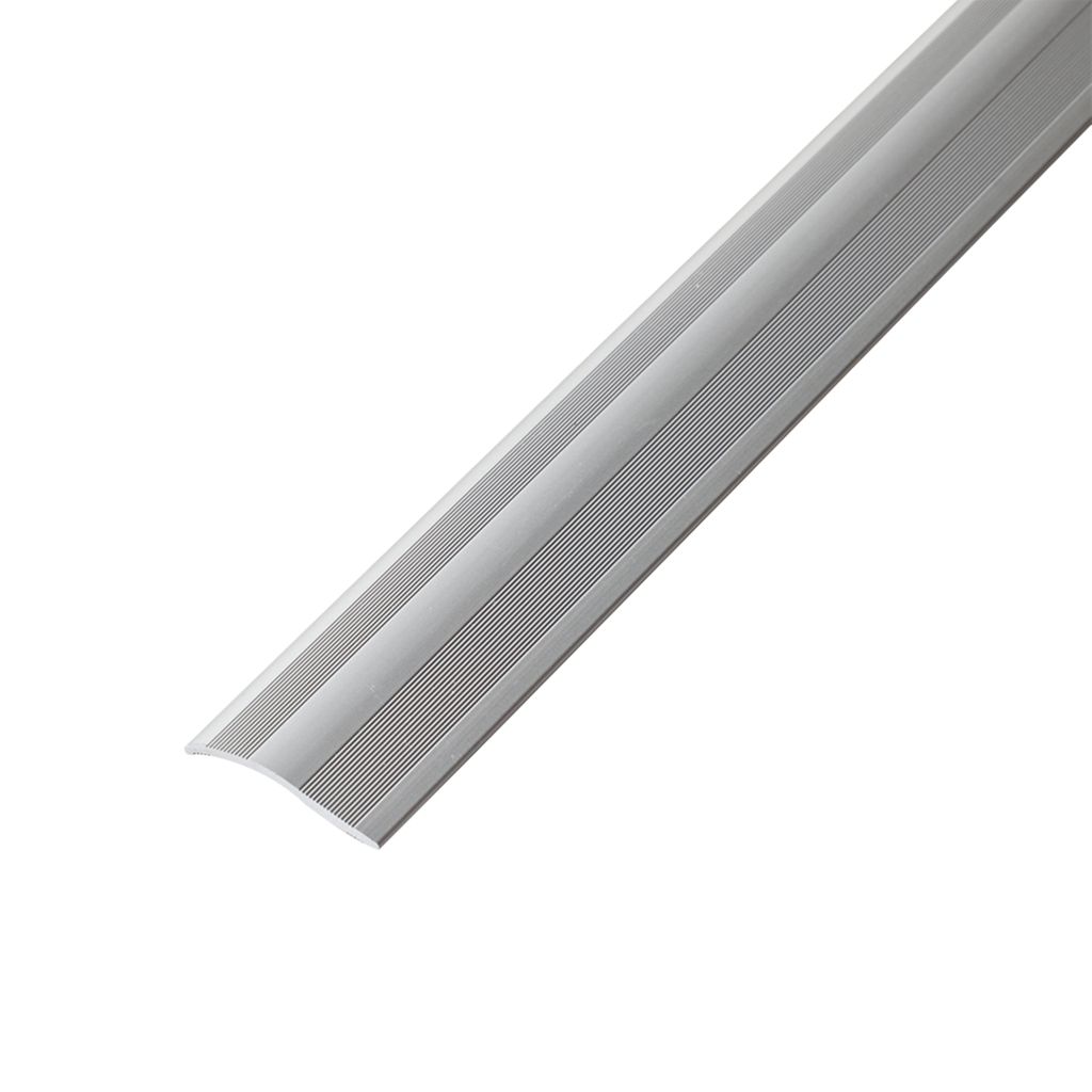 Co-pro overgangsprofiel zelfklevend 4 tot 18mm rvs 270 cm