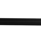 Co-pro overgangsprofiel zelfklevend 4 tot 18mm antraciet/zwart 100 cm