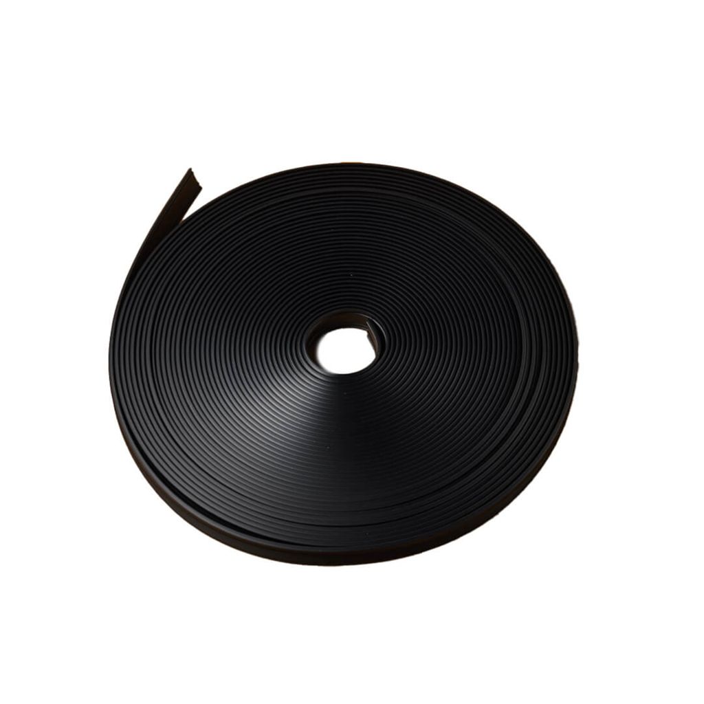 Co-pro rubber antislip zwart rol 27 meter
