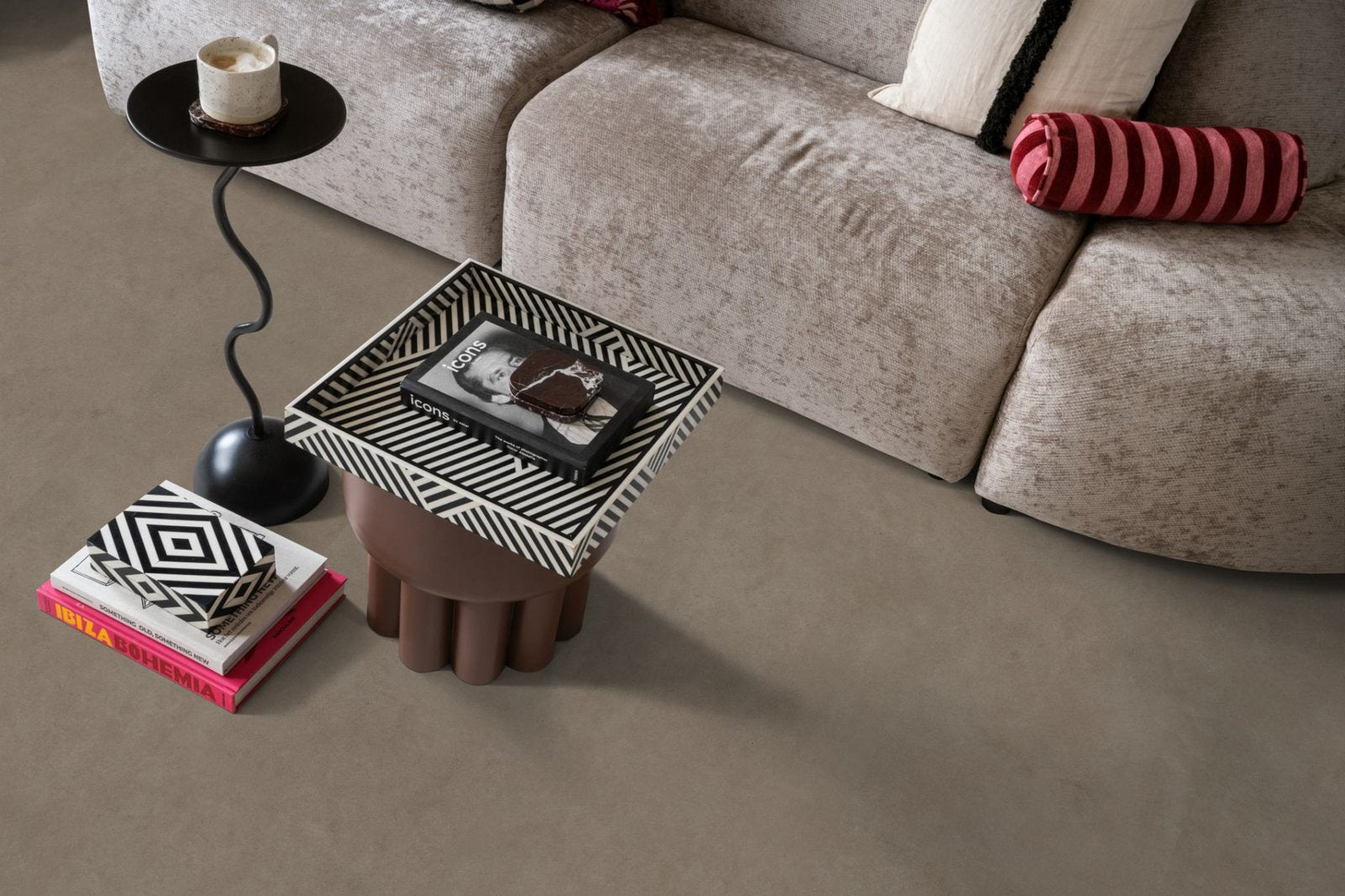 Cerino dryback taupe sfeer