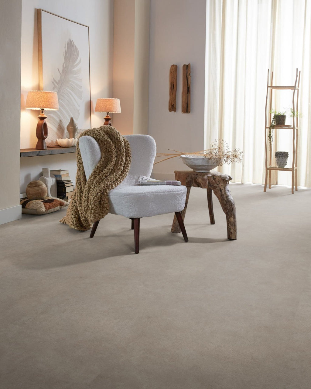 Cerino xxl dryback warm grey sfeer