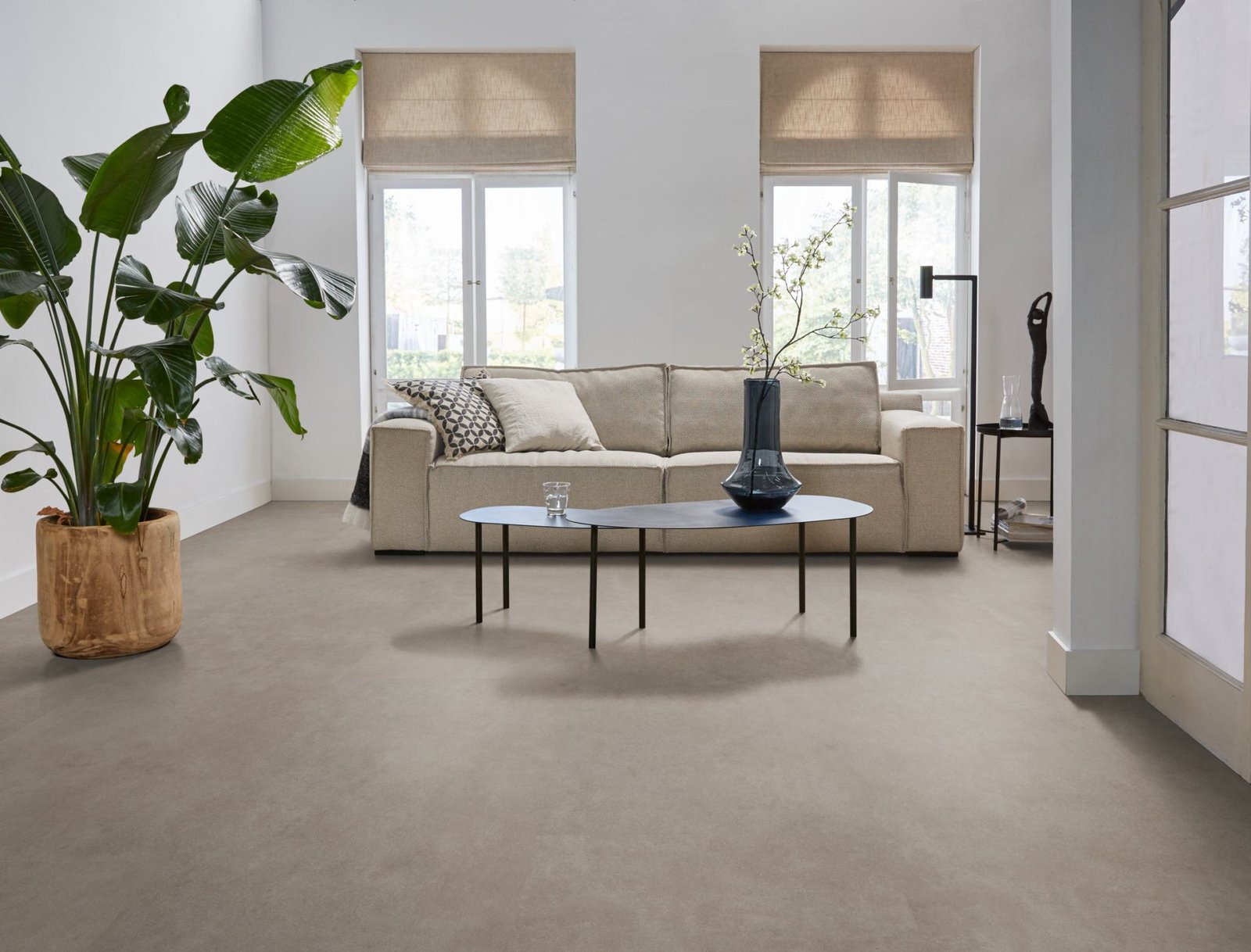 Cerino xxl dryback warm grey sfeer