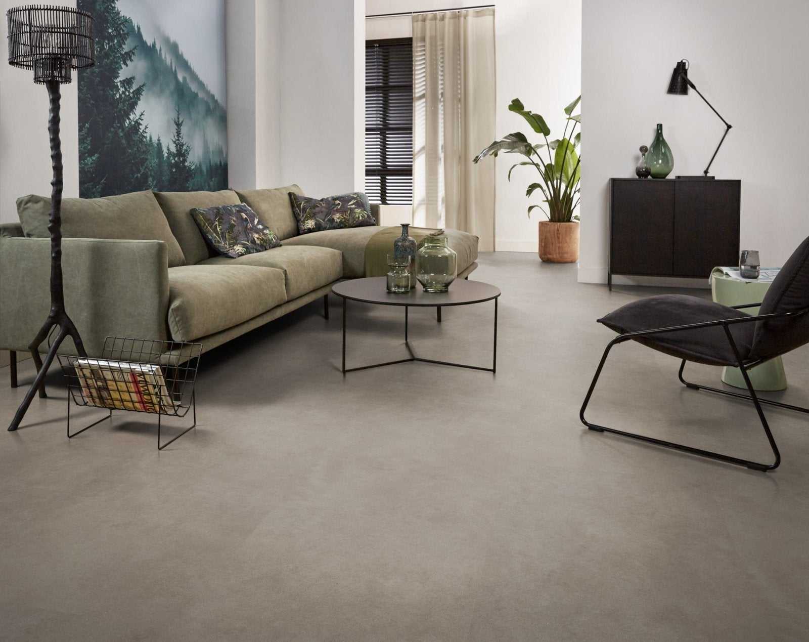 Cerino xxl dryback warm grey sfeer