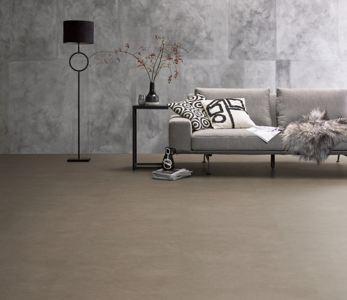 Cerino loose lay taupe sfeer