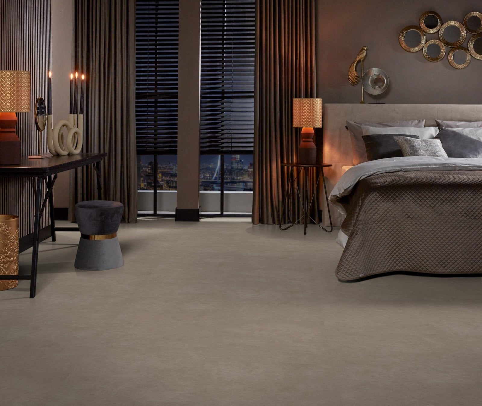 Cerino loose lay taupe sfeer