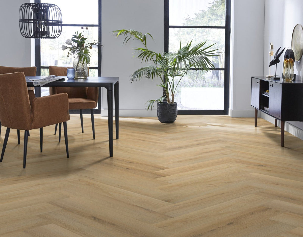Spigato xl Valento visgraat dryback natural sfeer