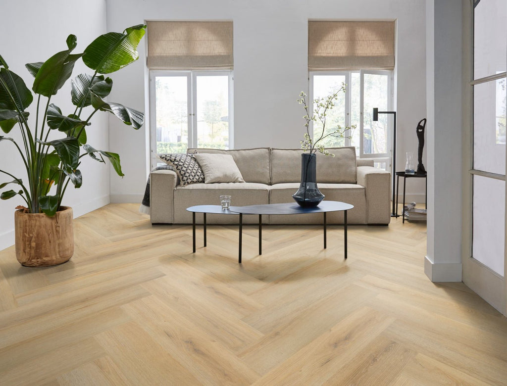 Spigato xl Valento visgraat dryback natural sfeer