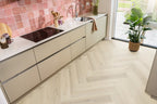 Spigato xl Valento visgraat dryback warm beige sfeer
