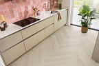 Spigato xl Valento visgraat dryback beige sfeer