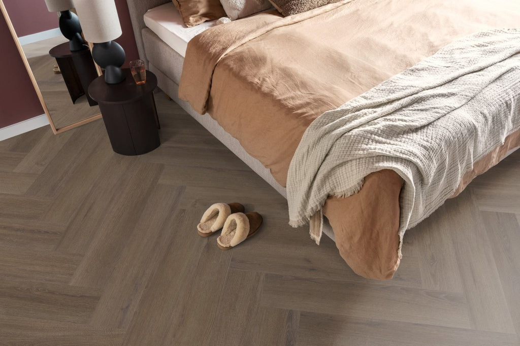 Spigato xl Valento visgraat dryback brown sfeer