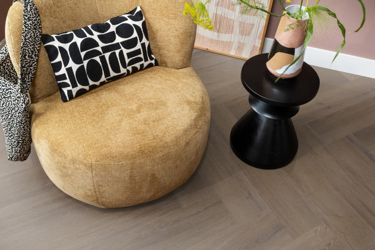 Spigato xl Valento visgraat dryback brown sfeer