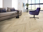 Spigato xl Valento visgraat click SRC warm beige sfeer