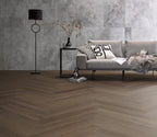 Spigato xl Valento visgraat click SRC brown sfeer