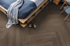 Spigato xl Valento visgraat click SRC brown sfeer