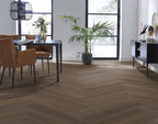 Spigato xl Valento visgraat click SRC brown sfeer