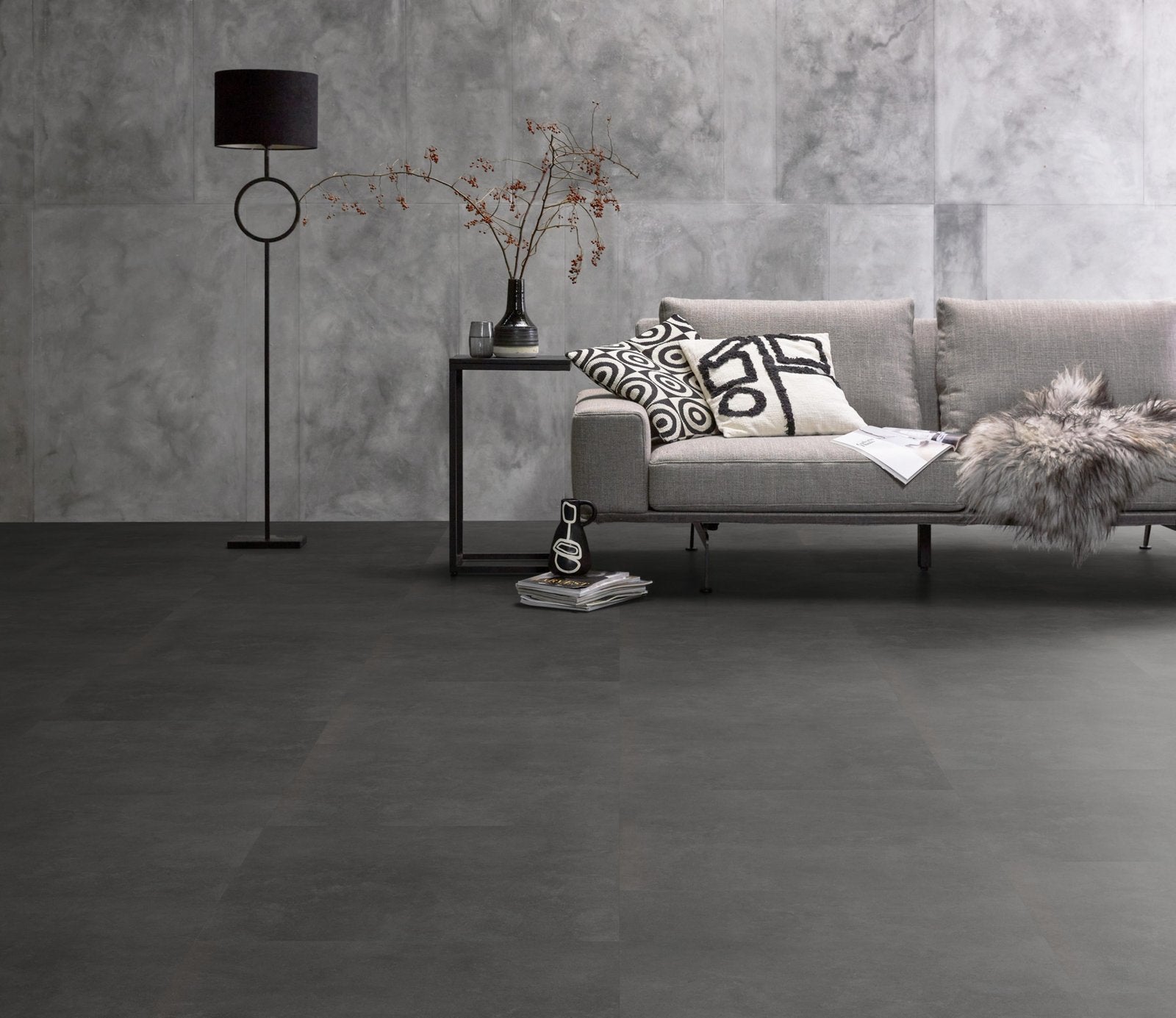 Ceramo dryback anthracite sfeer