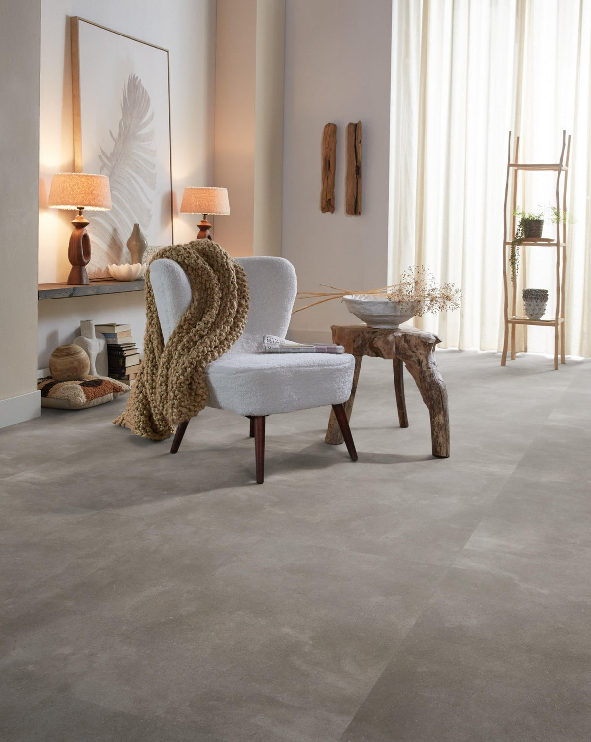Piazzo xl dryback warm grey sfeer