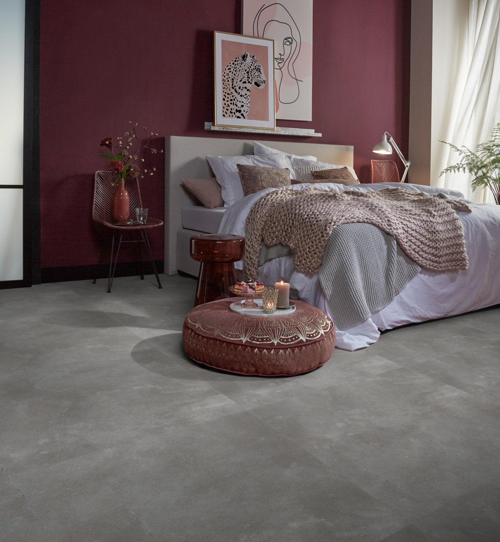Piazzo xl dryback dark grey sfeer