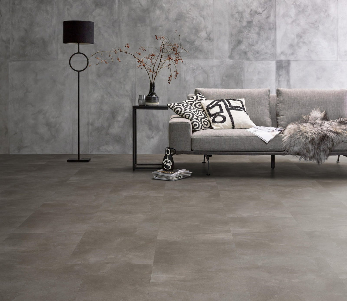 Piazzo dryback warm grey sfeer