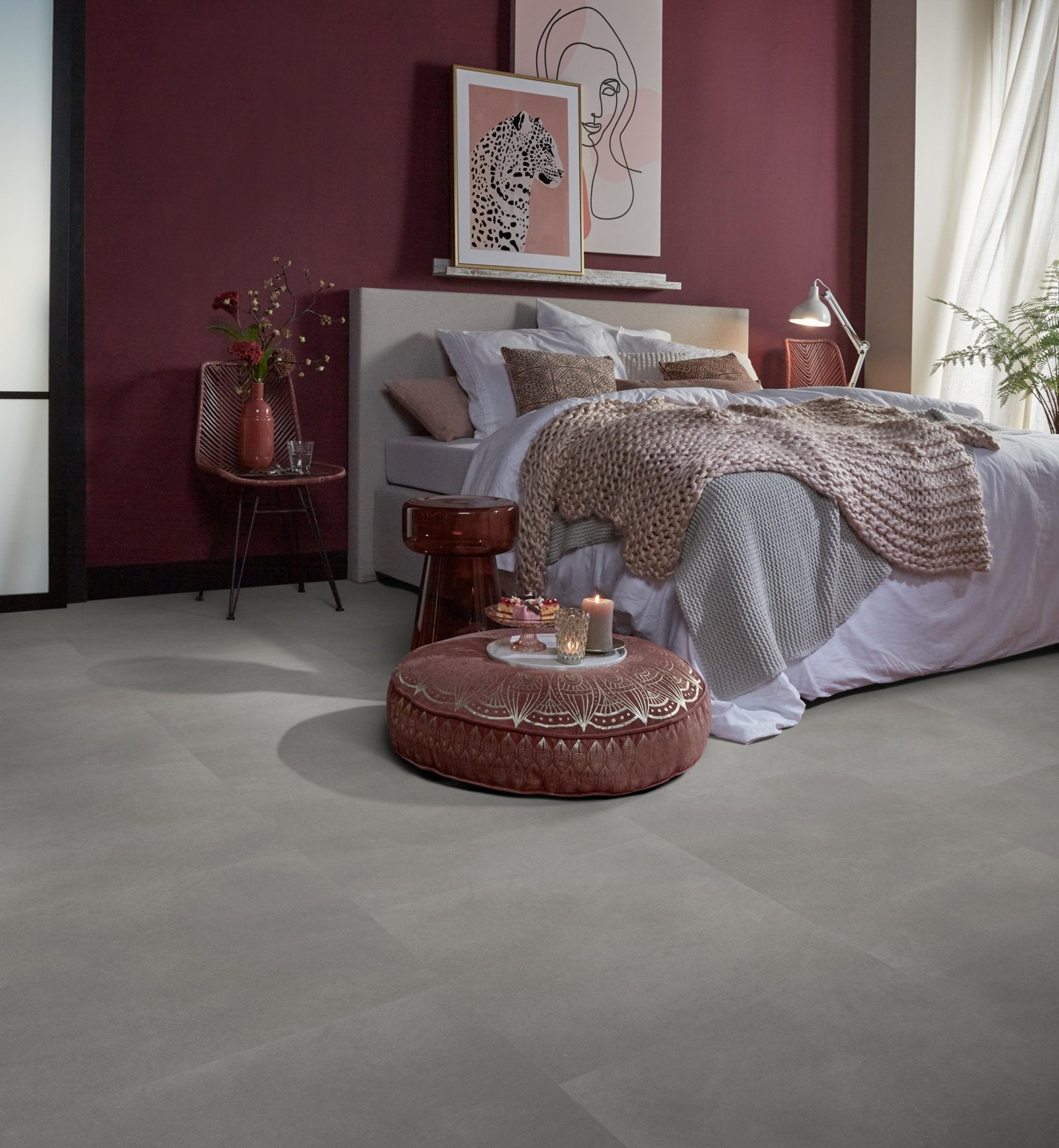 Baroso dryback light grey sfeer