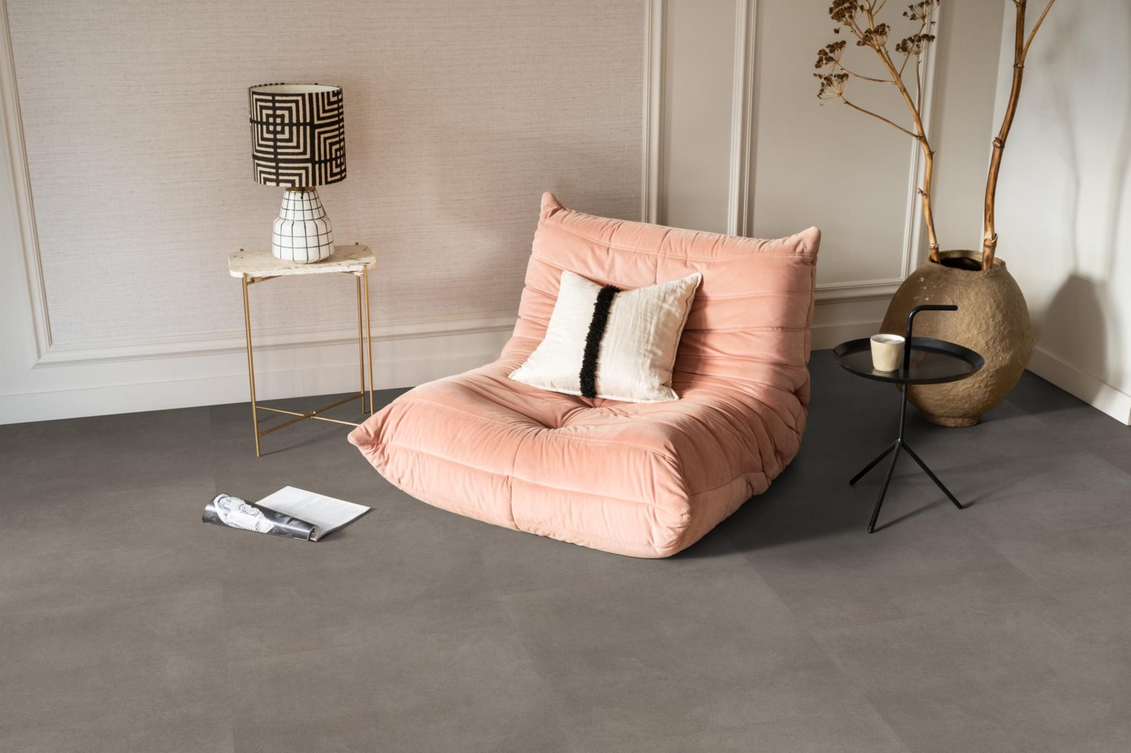 Baroso dryback taupe sfeer