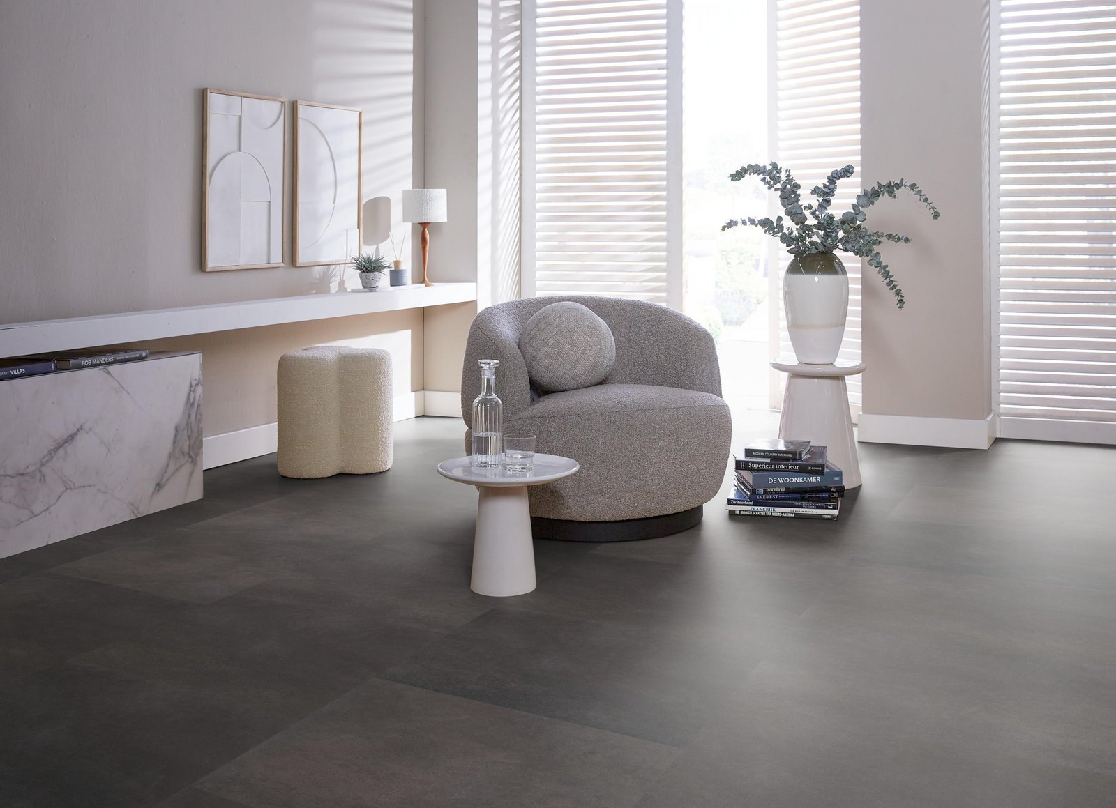 Baroso dryback anthracite sfeer