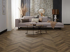 Spigato Avanto visgraat click SRC warm brown sfeer