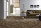 Spigato Avanto visgraat click SRC warm brown sfeer