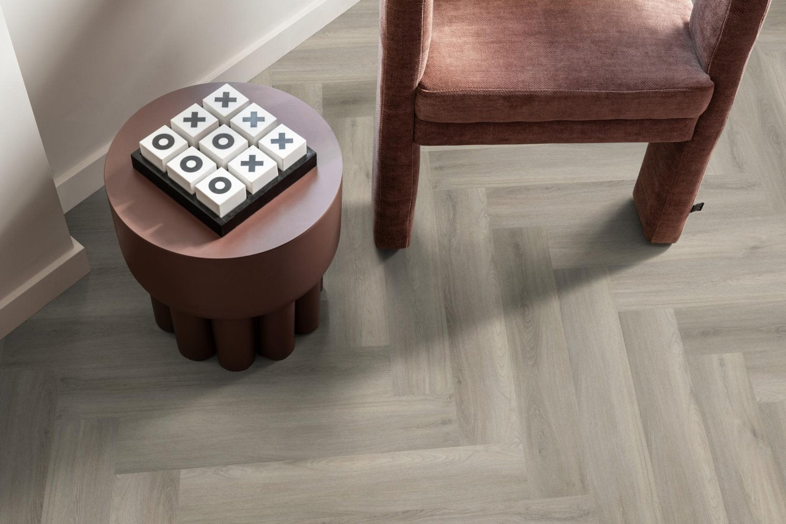 Spigato Avanto visgraat click SRC grey sfeer