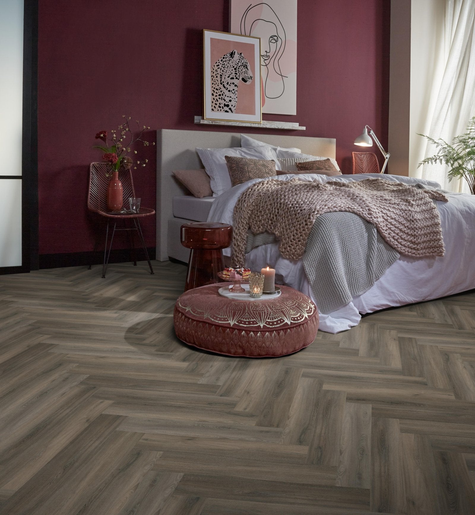 Spigato Avanto visgraat click SRC dark grey sfeer