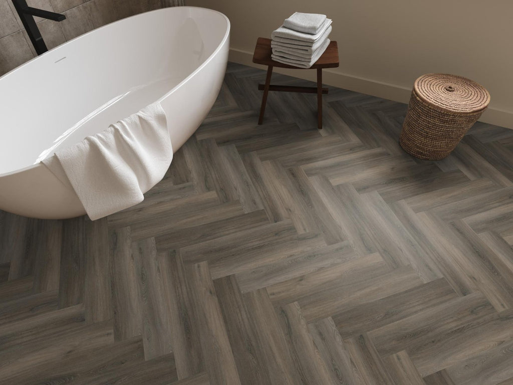 Spigato Avanto visgraat click SRC dark grey sfeer