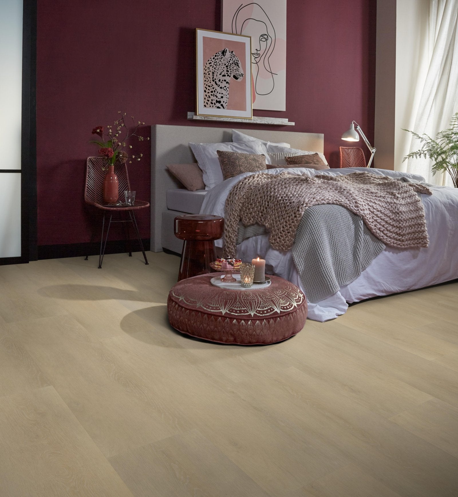 Wide board dryback natural sfeer