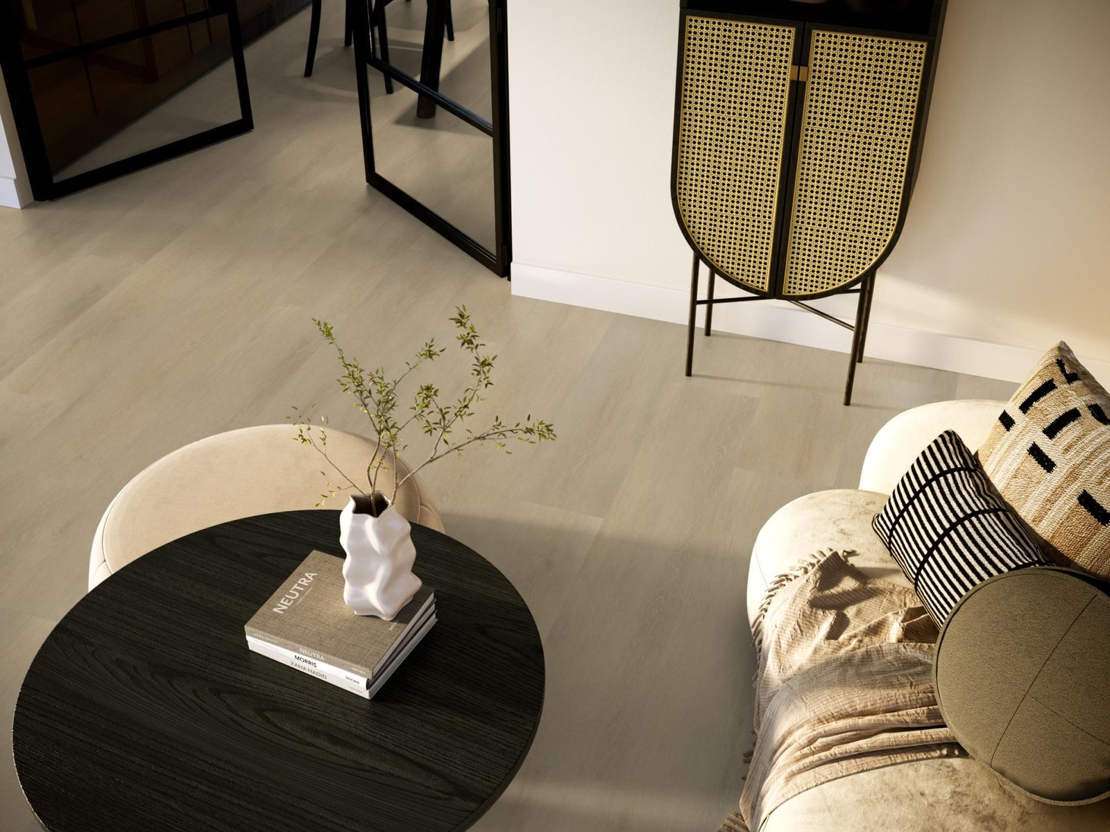 Wide board dryback natural sfeer