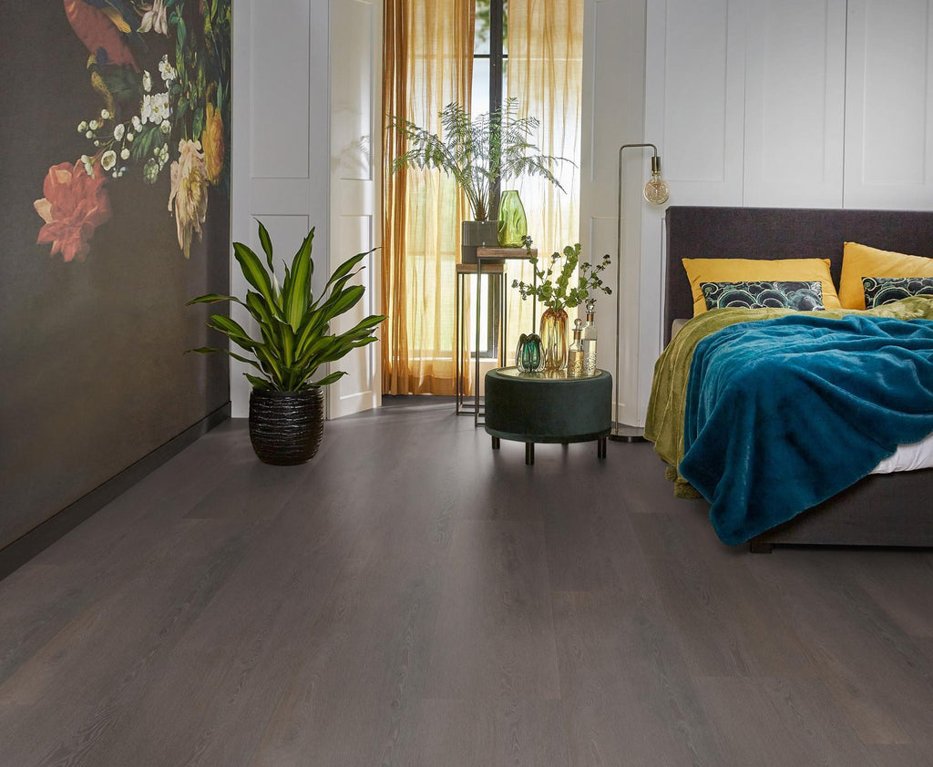 Wide board dryback charcoal sfeer