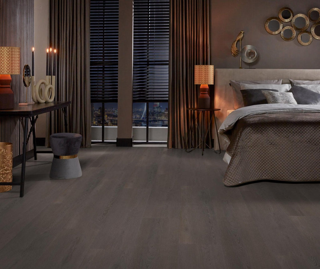 Wide board dryback charcoal sfeer