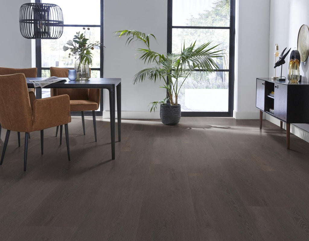 Wide board dryback charcoal sfeer