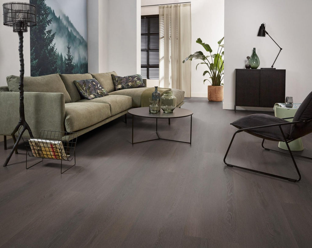 Wide board dryback charcoal sfeer