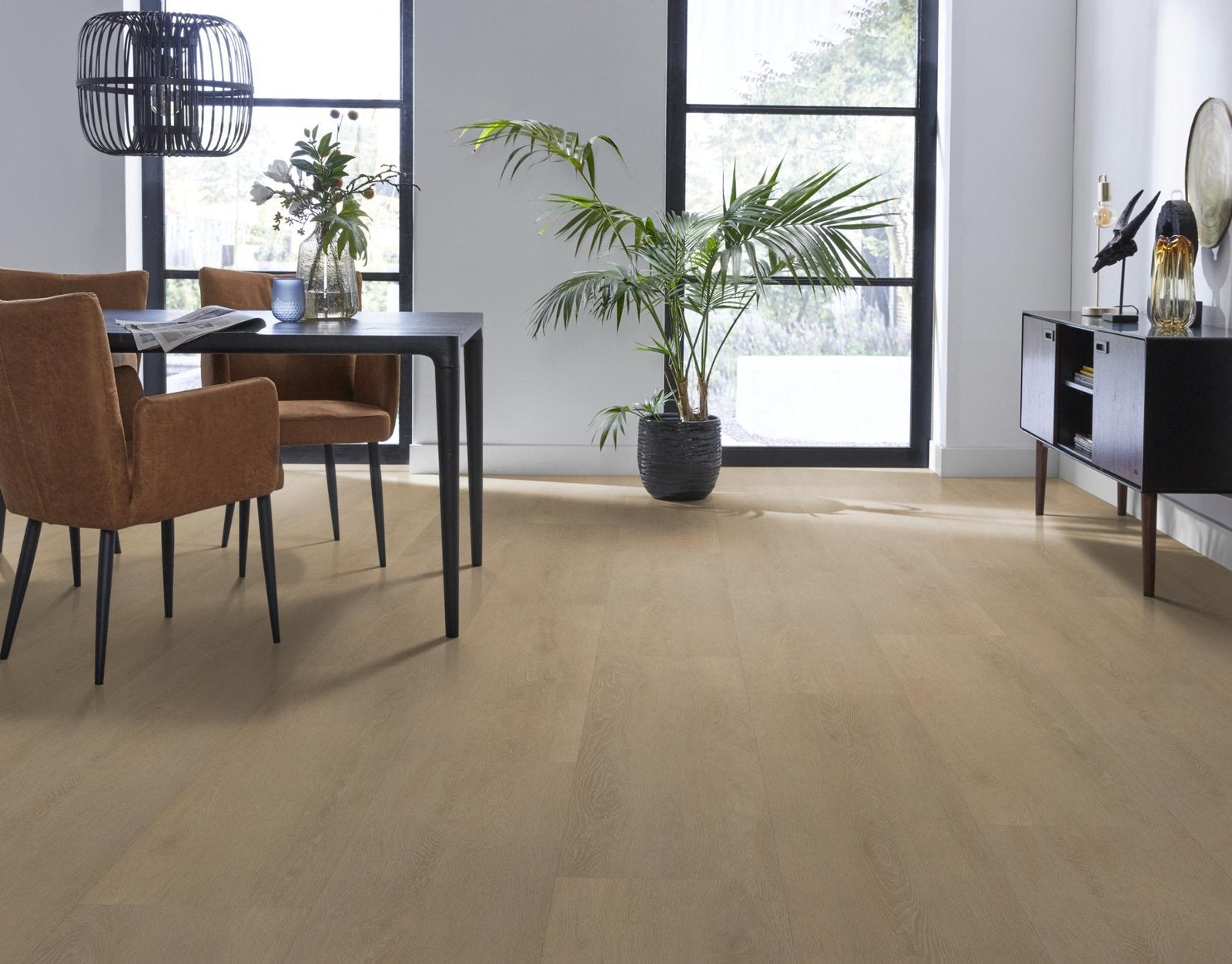 Wide board dryback warm natural sfeer