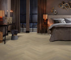 Herringbone dryback natural sfeer