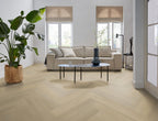 Herringbone dryback natural sfeer